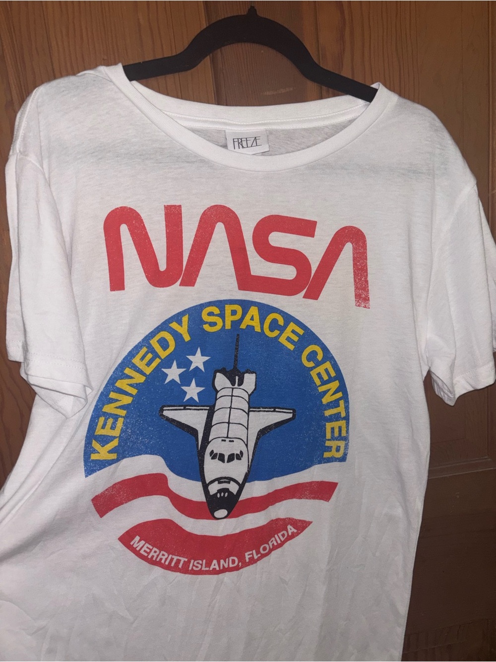 NWT Freeze NASA Kennedy Space Center Graphic T-Shirt Men's Large